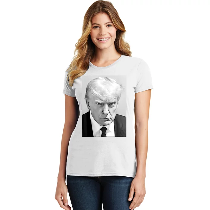 Trump Mug Shot Donald Trump Mug Shot Women's T-Shirt