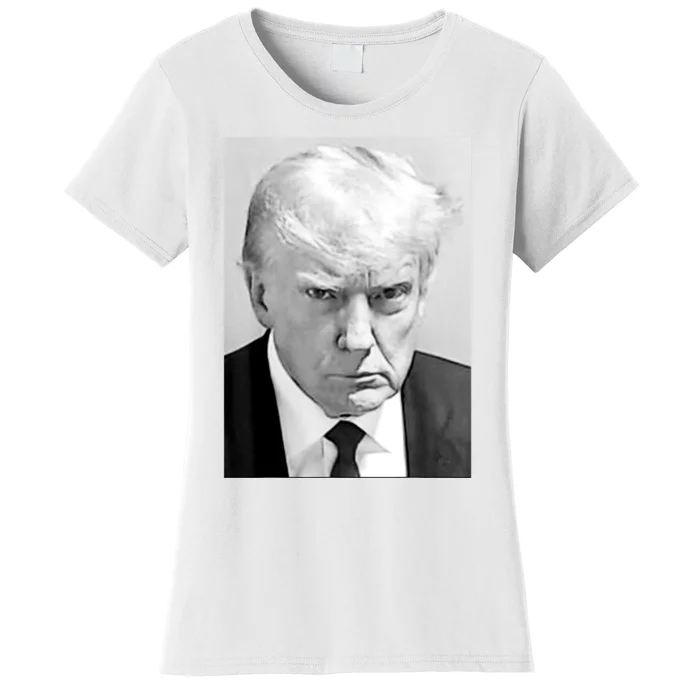 Trump Mug Shot Donald Trump Mug Shot Women's T-Shirt