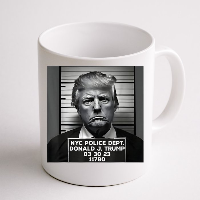 Trump Mug Shot Trump MugShot 2024 Front & Back Coffee Mug