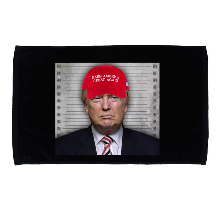 Trump Mugshot MAGA Microfiber Hand Towel