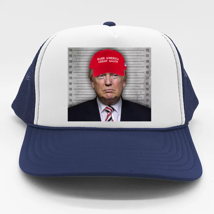 Trump Mugshot MAGA Trucker Hat