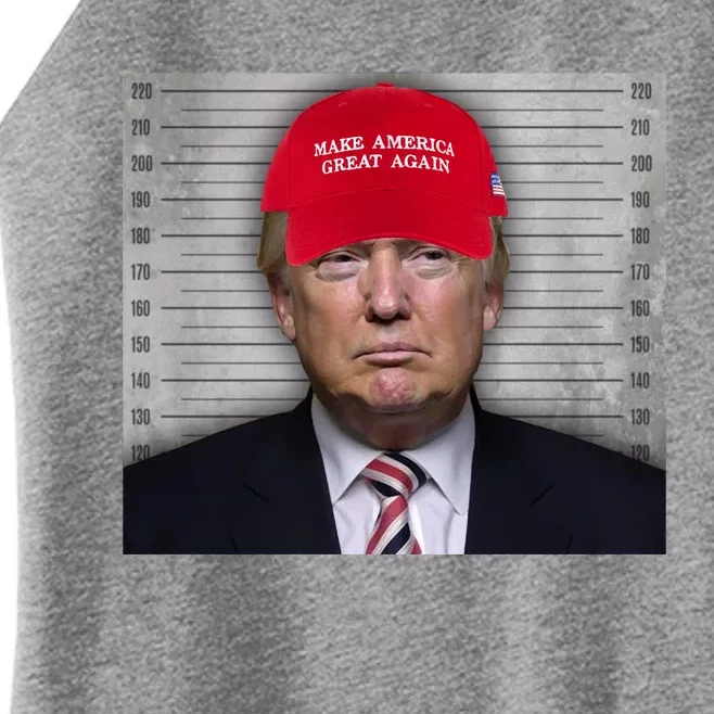 Trump Mugshot MAGA Women’s Perfect Tri Rocker Tank