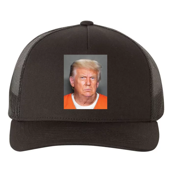 Trump Mugshot Yupoong Adult 5-Panel Trucker Hat