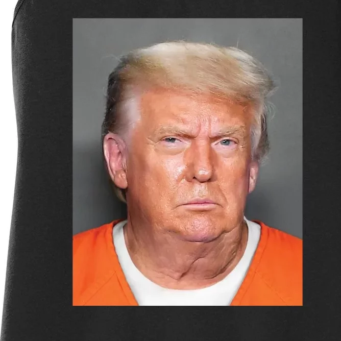 Trump Mugshot Women's Racerback Tank