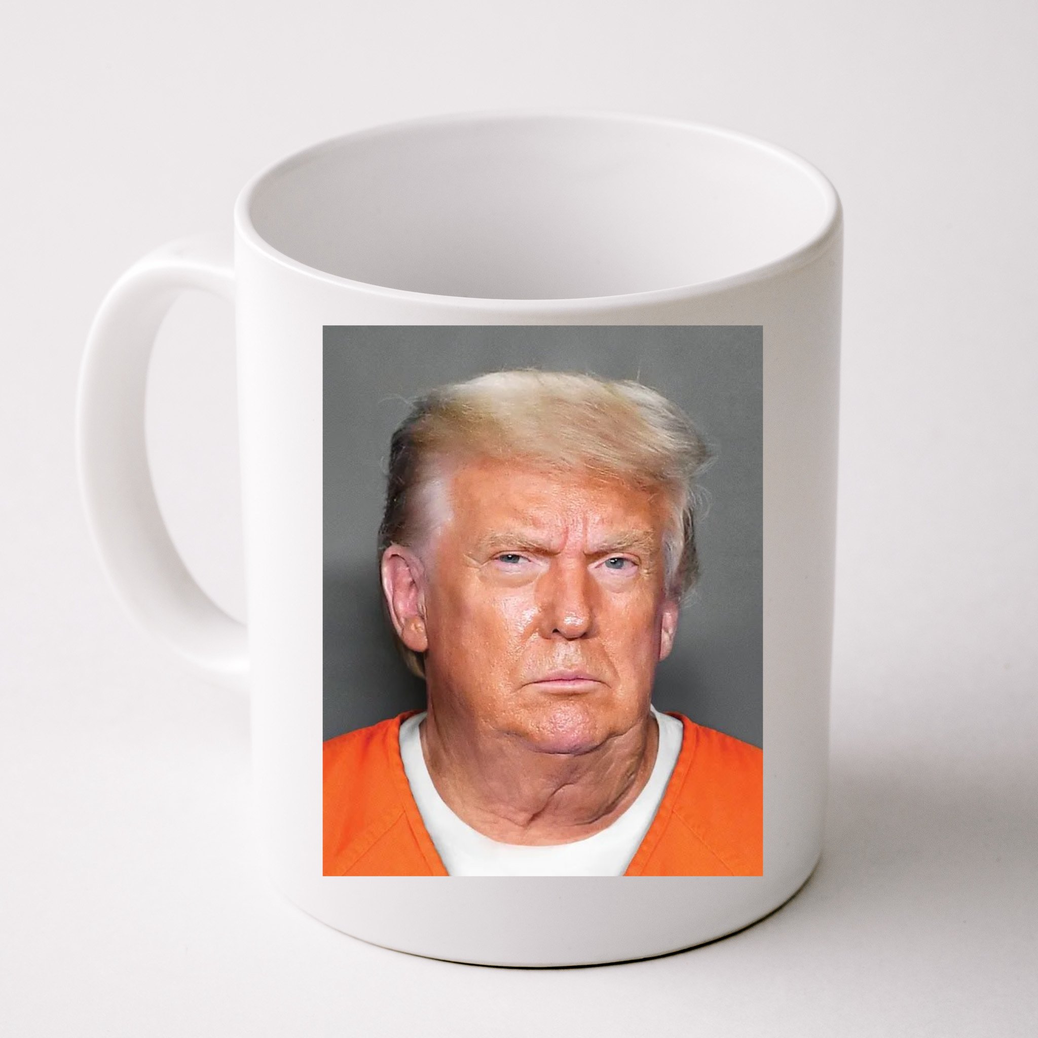Bliss Monkey Co. Trump Mugshot - 11 Ounce Coffee Mug - Trump 2023 Jail  Mugshot - Coffee Cup