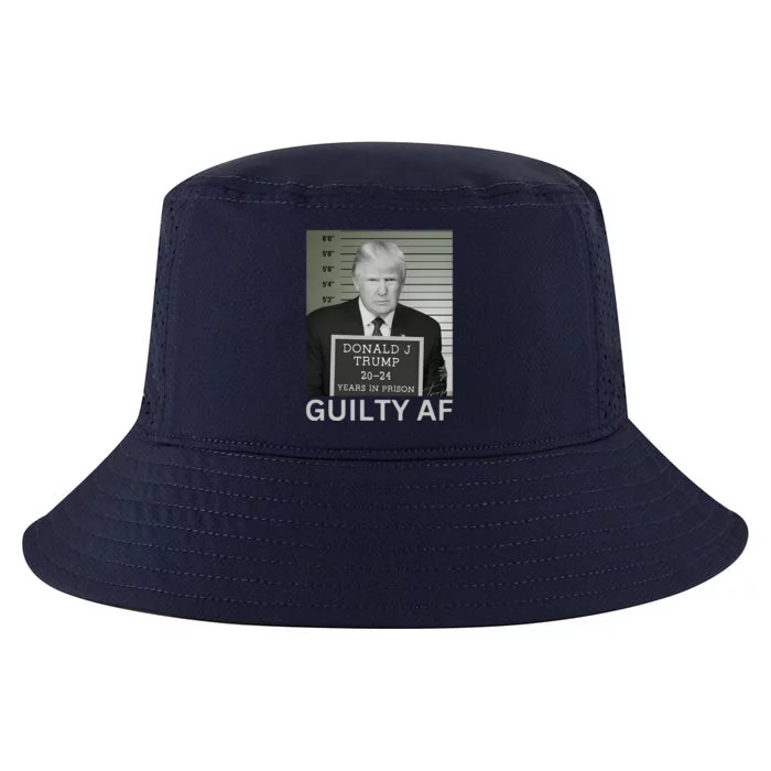 Trump Mug Shot Trump For Prison 2024 Democrat Cool Comfort Performance Bucket Hat