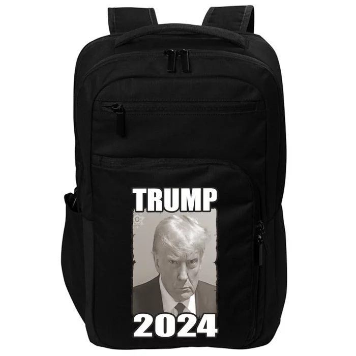 Trump Mug Shot President 2024 Cute Gift Impact Tech Backpack