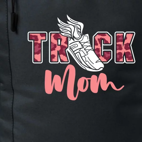 Track Mom Sprinting Marathon Track And Field Runner Gift Daily Commute Backpack