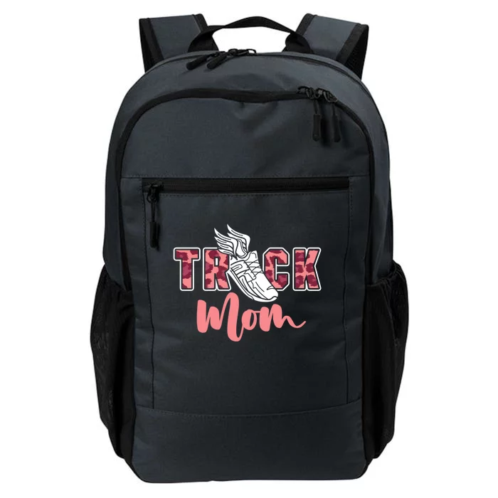 Track Mom Sprinting Marathon Track And Field Runner Gift Daily Commute Backpack