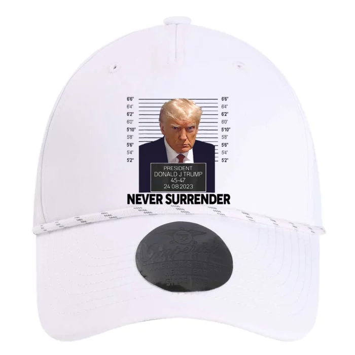 Trump Mug Shot Donald Trump Mug Shot Never Surrender Performance The Dyno Cap