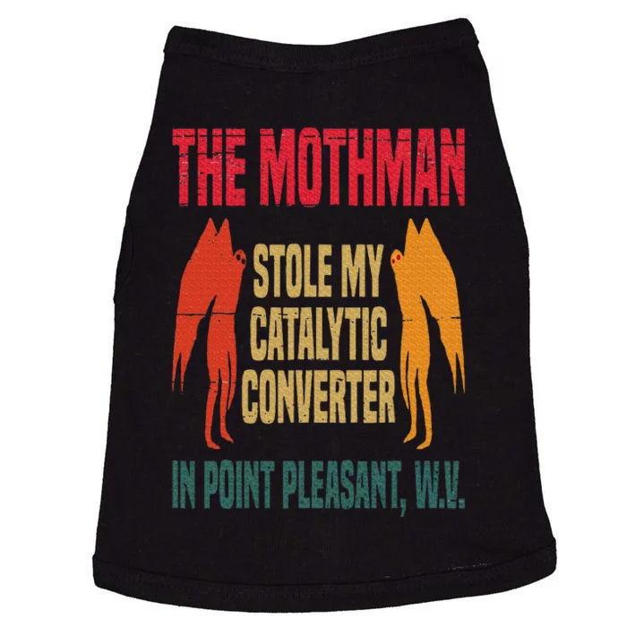 The Mothman Stole My Catalytic Converter In Point Vintage Doggie Tank