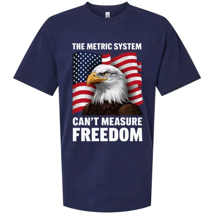 The Metric System CanT Measure Freedom Sueded Cloud Jersey T-Shirt