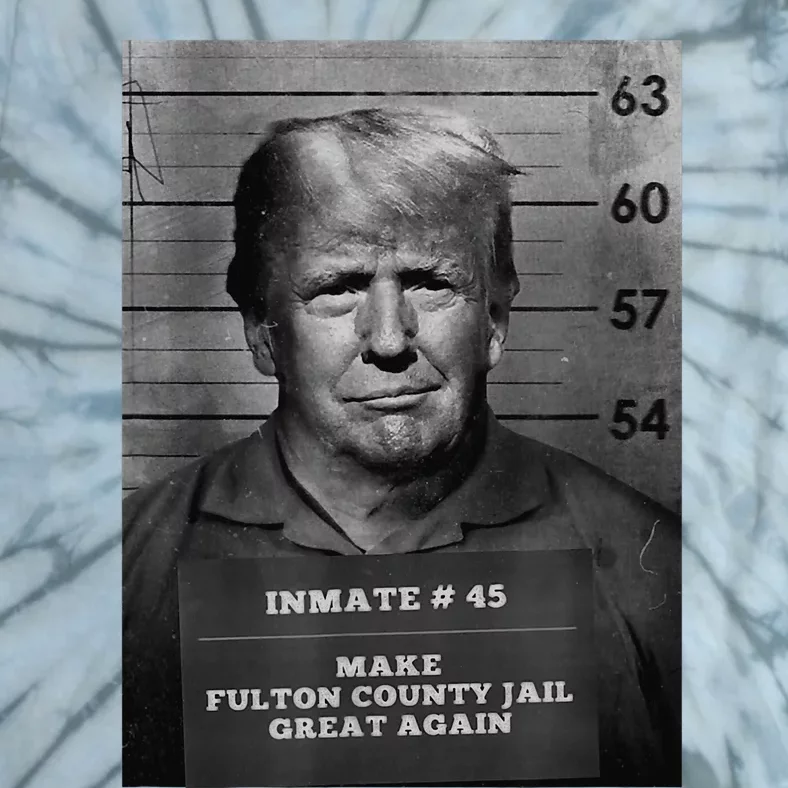 Trump Mug Shot Make Fulton County Jail Great Again Tie-Dye T-Shirt