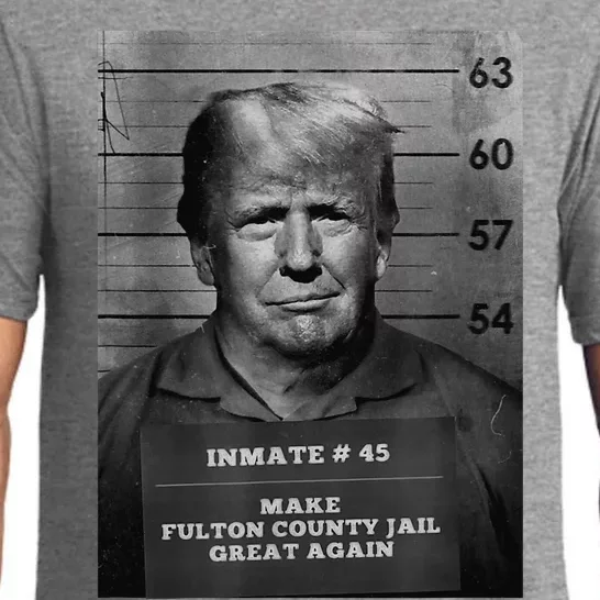 Trump Mug Shot Make Fulton County Jail Great Again Pajama Set