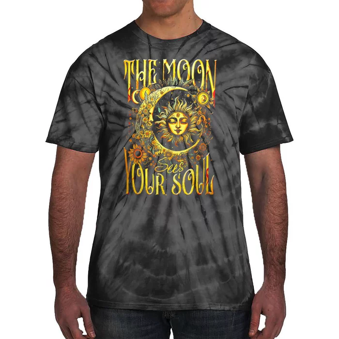 The Moon Sees Your Soul Tie-Dye T-Shirt