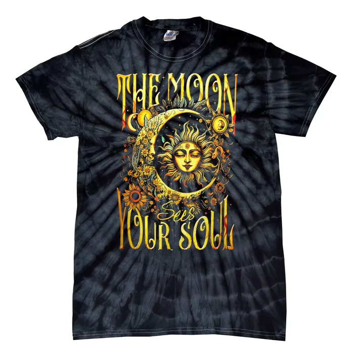 The Moon Sees Your Soul Tie-Dye T-Shirt