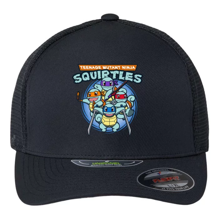 Teenage Mutant Squirtles Flexfit Unipanel Trucker Cap