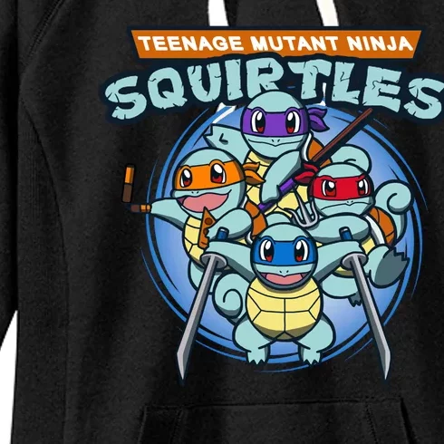 Teenage Mutant Squirtles Women's Fleece Hoodie