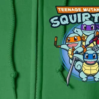 Teenage Mutant Squirtles Full Zip Hoodie