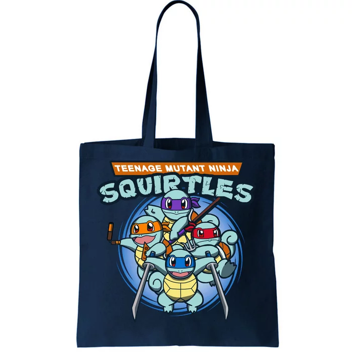 Teenage Mutant Squirtles Tote Bag