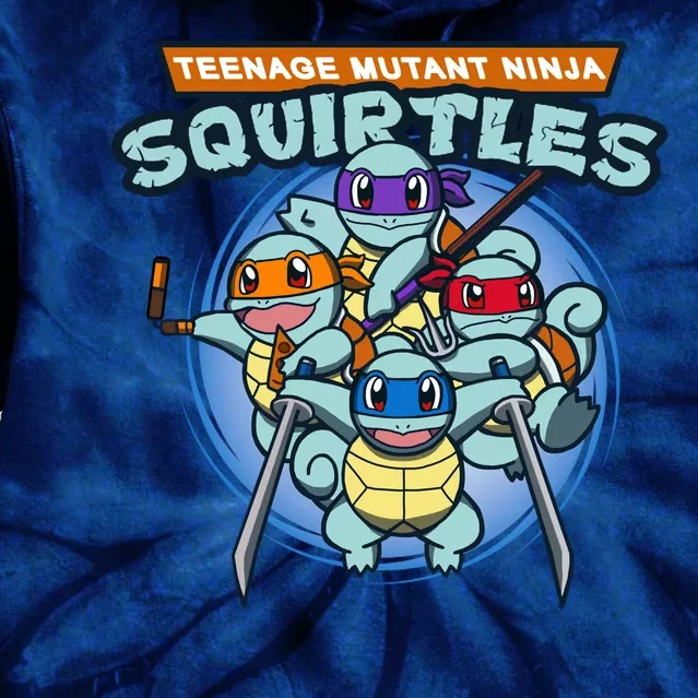 Teenage Mutant Squirtles Tie Dye Hoodie