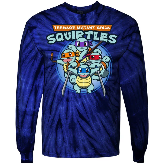 Teenage Mutant Squirtles Tie-Dye Long Sleeve Shirt