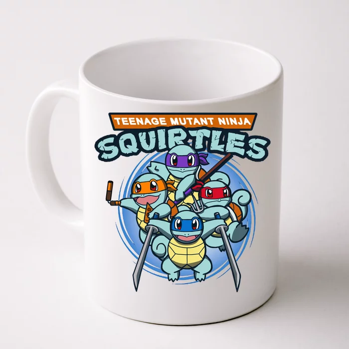 Teenage Mutant Squirtles Front & Back Coffee Mug