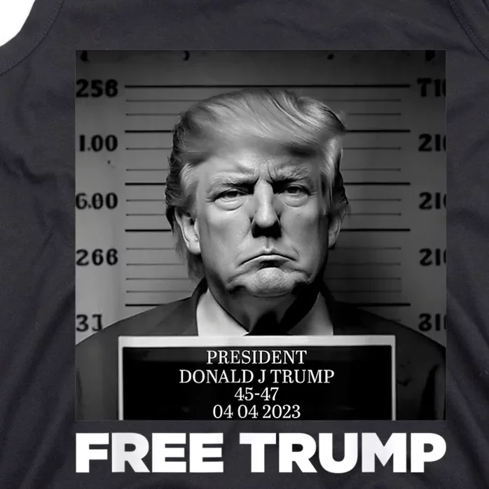 Trump Mugshot 2024 President Legend Trump never surrender Tank Top