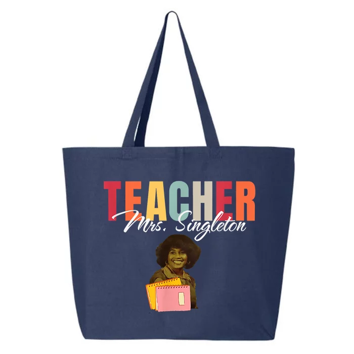 Teacher Mrs. Singleton Loving Mom And Mentor 25L Jumbo Tote