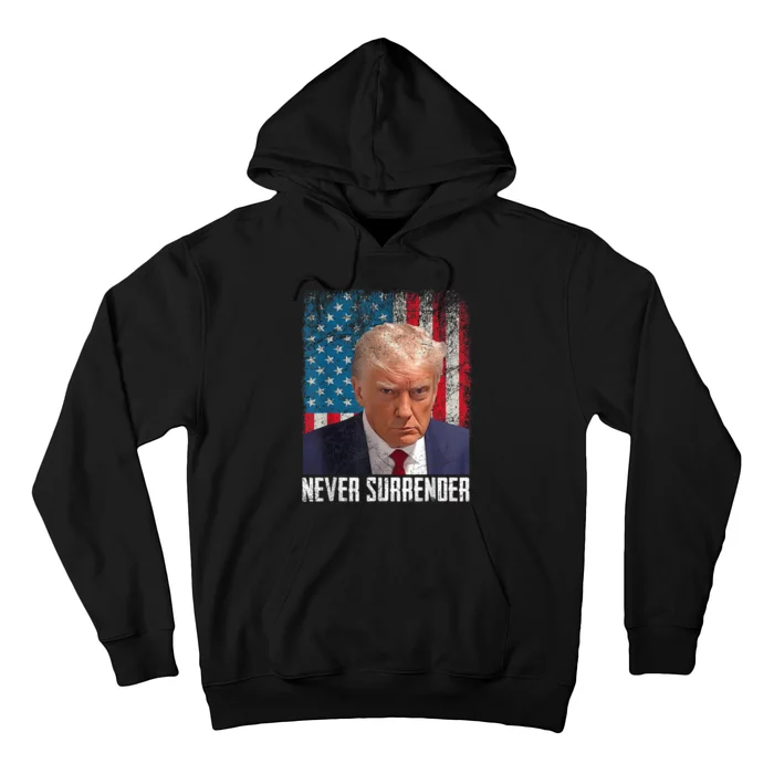 Trump Mug Shot Donald Trump Mug Shot Hoodie