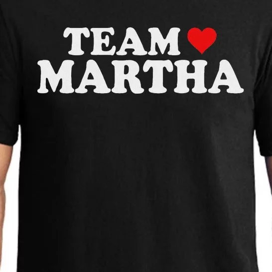 Team Martha Supporter Design Pajama Set