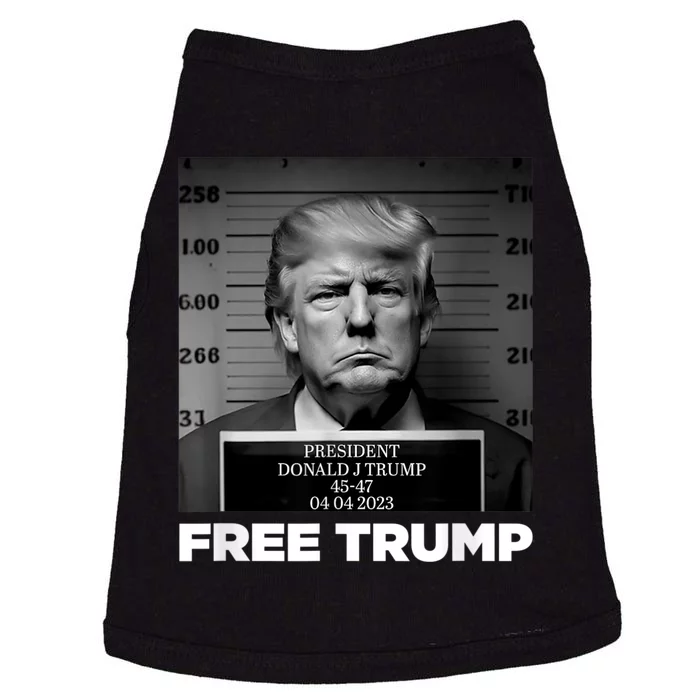 Trump Mugshot 2024 President Legend Trump never surrender Doggie Tank