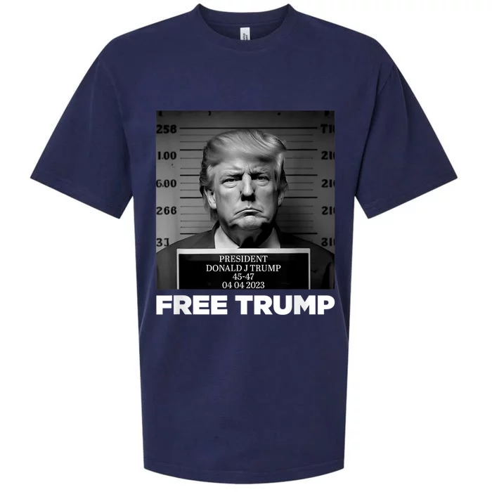 Trump Mugshot 2024 President Legend Trump never surrender Sueded Cloud Jersey T-Shirt