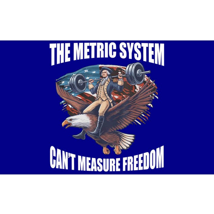 The Metric System Cant Measure Freedom Funny 4th Of July Bumper Sticker