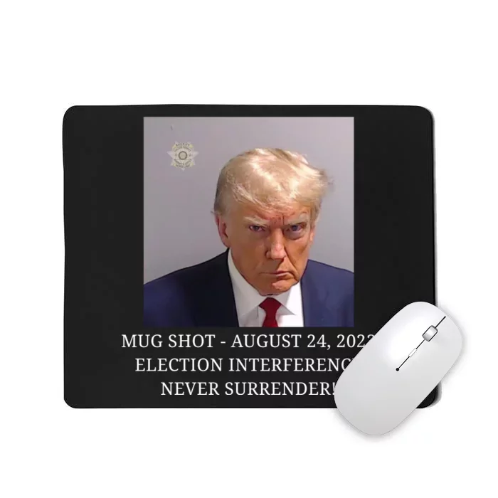 Trump Mug Shot Donald J Trump Mugshot Mousepad