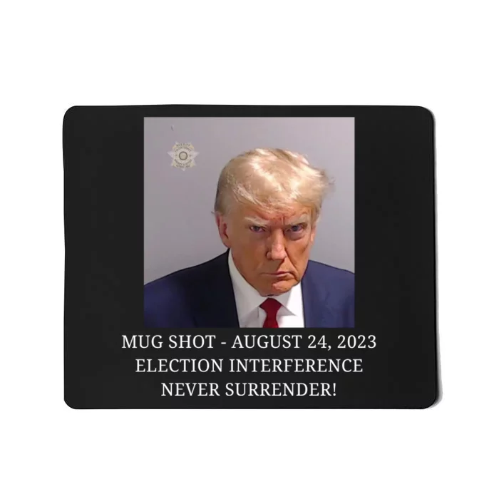 Trump Mug Shot Donald J Trump Mugshot Mousepad