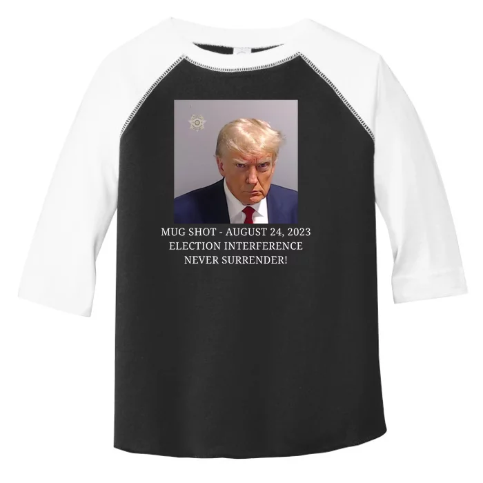 Trump Mug Shot Donald J Trump Mugshot Toddler Fine Jersey T-Shirt