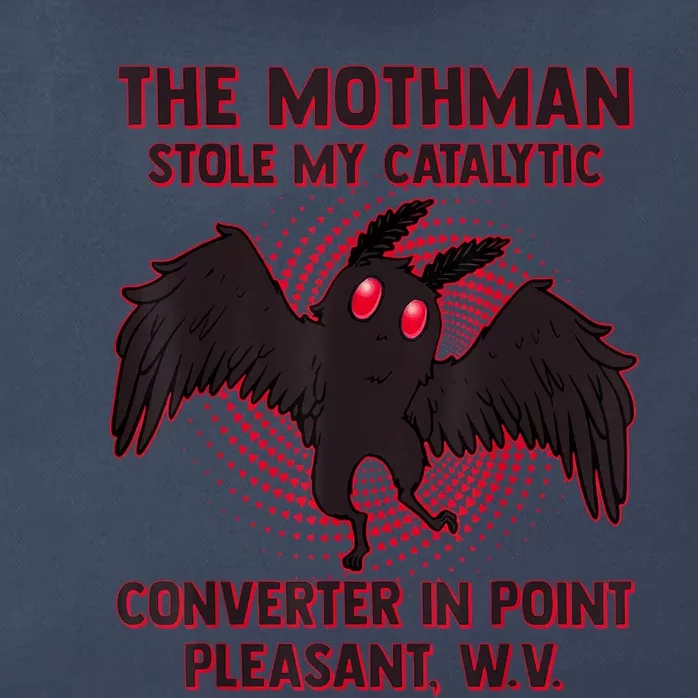 The Mothman Stole My Catalytic Converter In Point Zip Tote Bag