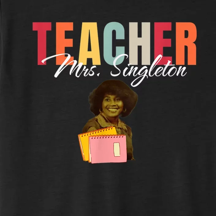 Teacher Mrs. Singleton Loving Mom And Mentor ChromaSoft Performance T-Shirt