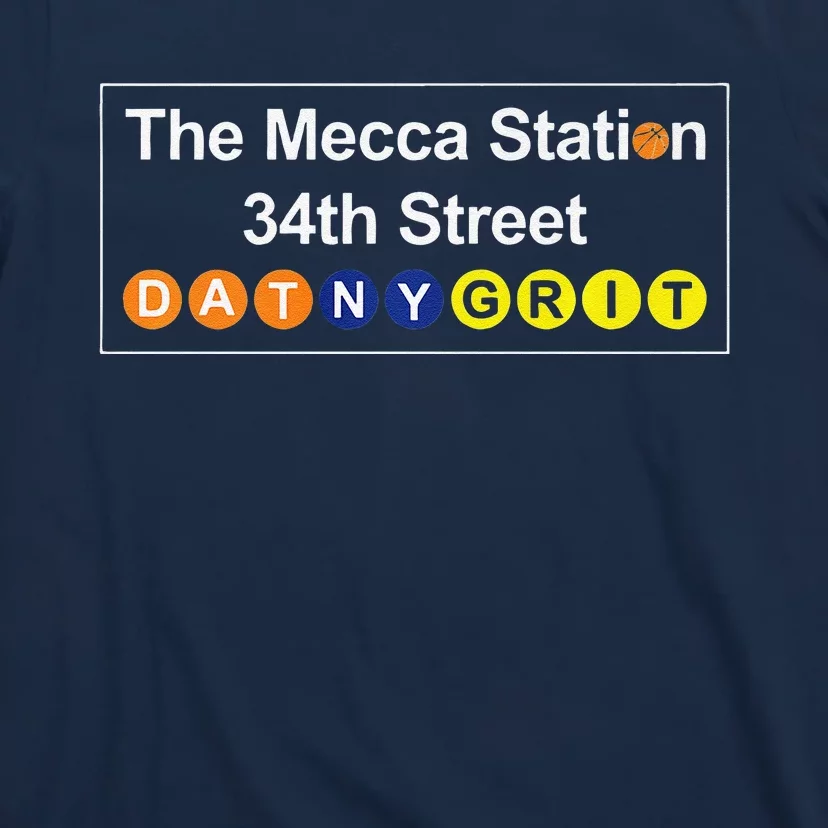 The Mecca Station 34th Street New York Basketball T-Shirt