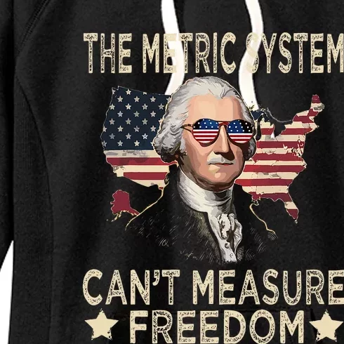 The Metric System CanT Measure Freedom Women's Fleece Hoodie