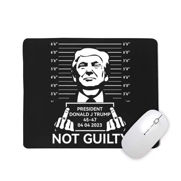 Trump Mugshot 2024 Trump Mugshot never surrender Mousepad