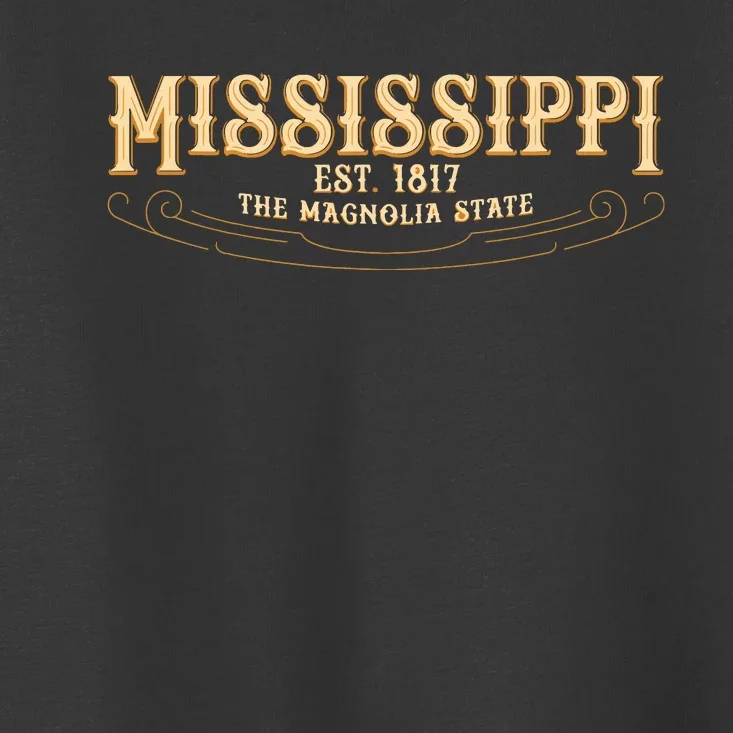 The Magnolia State Mississippi Toddler T-Shirt