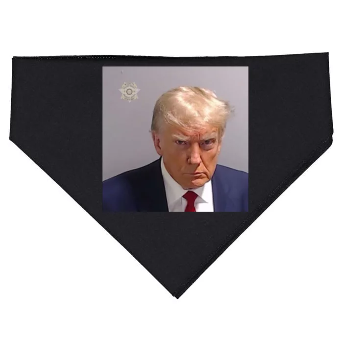 Trump Mug Shot Trump Jail Trump Arrested USA-Made Doggie Bandana