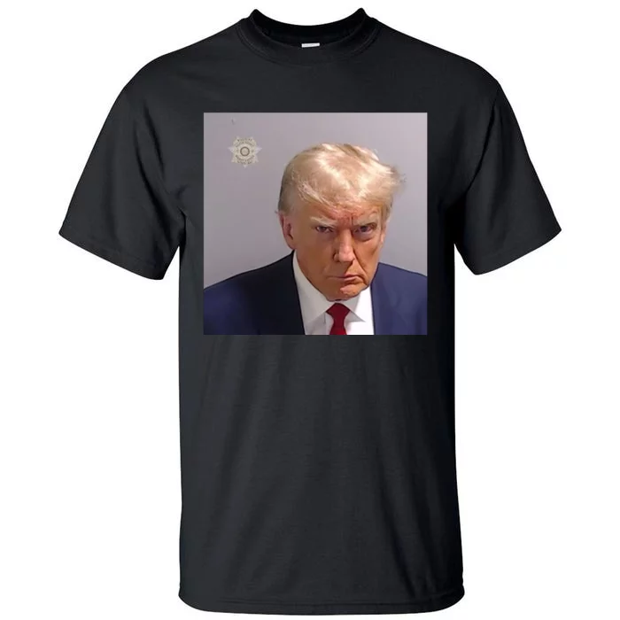 Trump Mug Shot Trump Jail Trump Arrested Tall T-Shirt