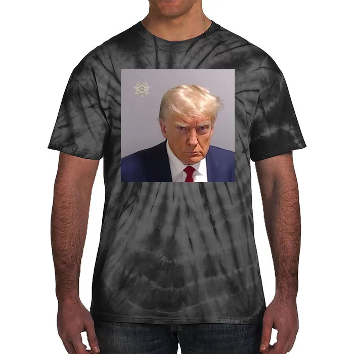 Trump Mug Shot Trump Jail Trump Arrested Tie-Dye T-Shirt