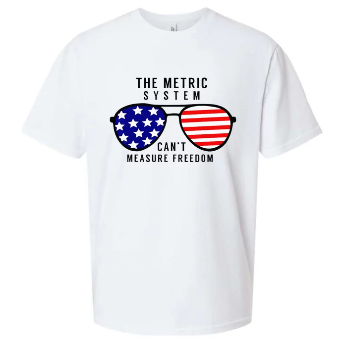 The metric system can't measure FREEDOM Sueded Cloud Jersey T-Shirt