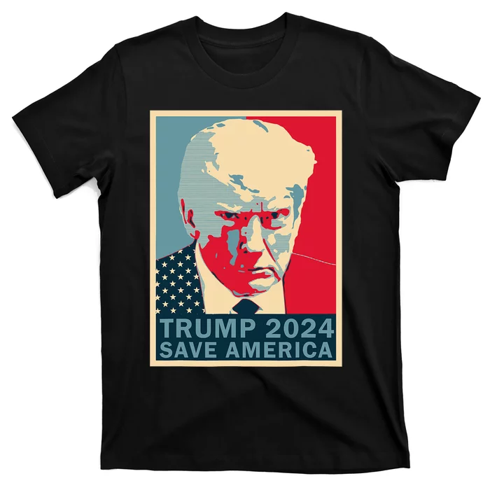 Trump Mug Shot 2024 Save America Trump T-Shirt