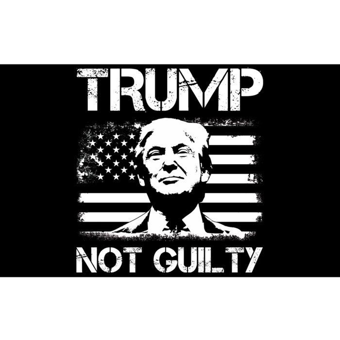 Trump Mug Shot, Trump Not Guilty Pro Trump Supporter Bumper Sticker