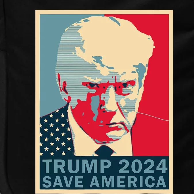 Trump Mug Shot 2024 Save America Trump Impact Tech Backpack